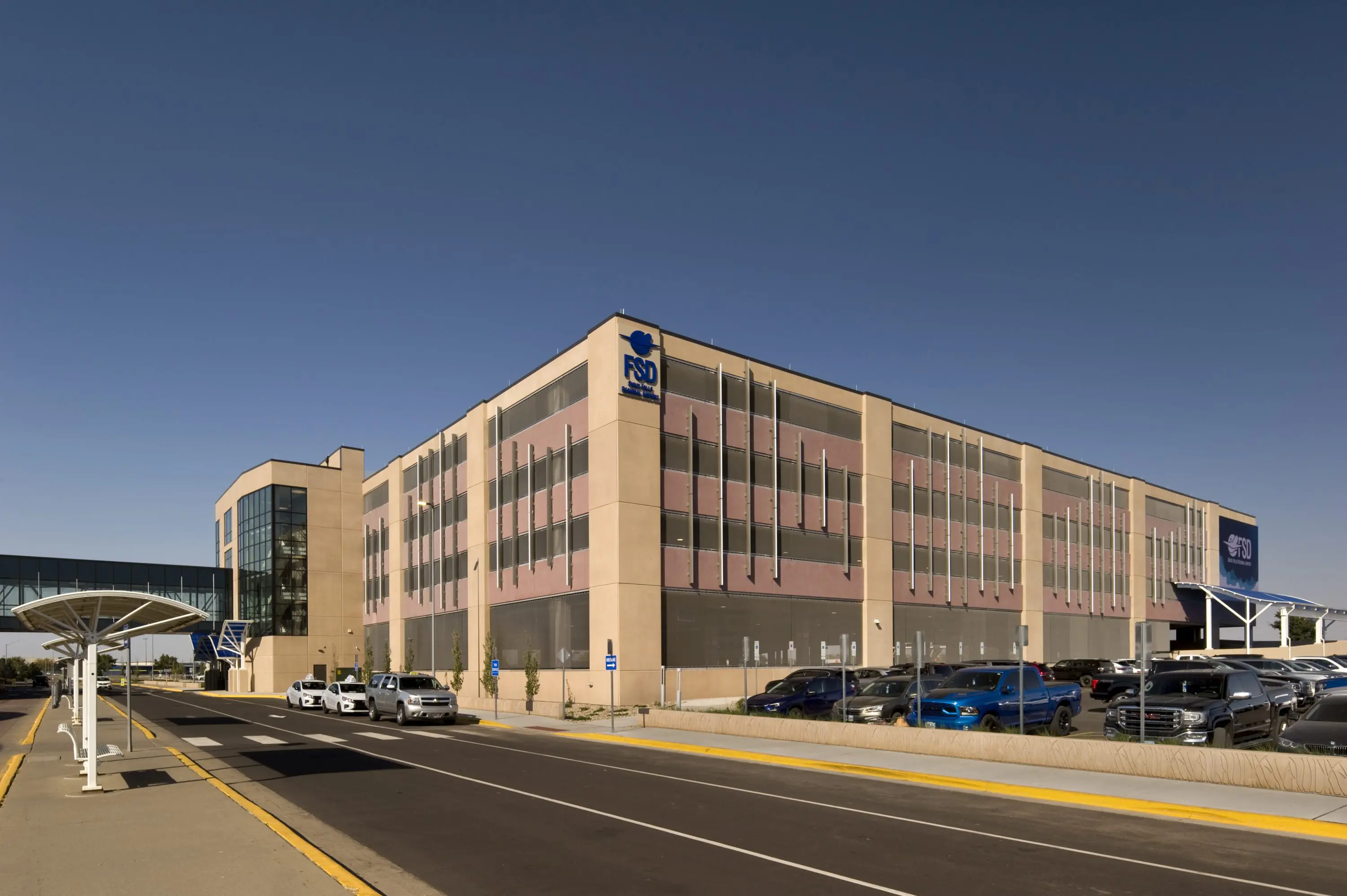 Sf Airport Parking Ramp, Sioux Falls, Sd