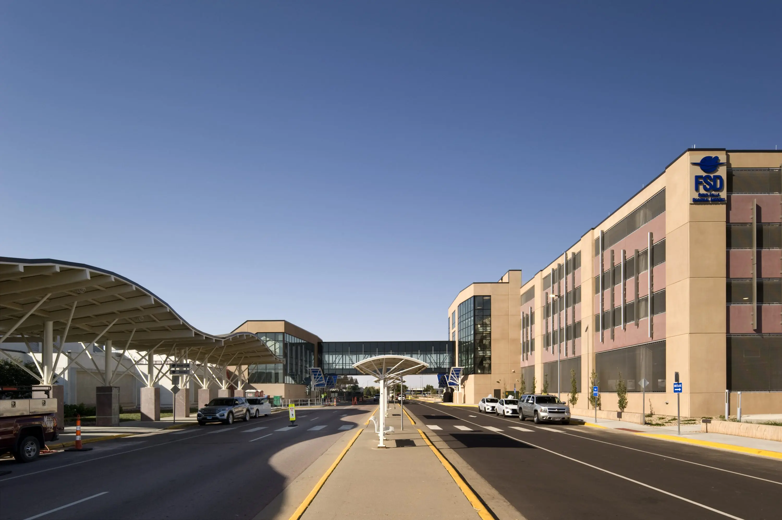 Sf Airport Parking Ramp, Sioux Falls, Sd