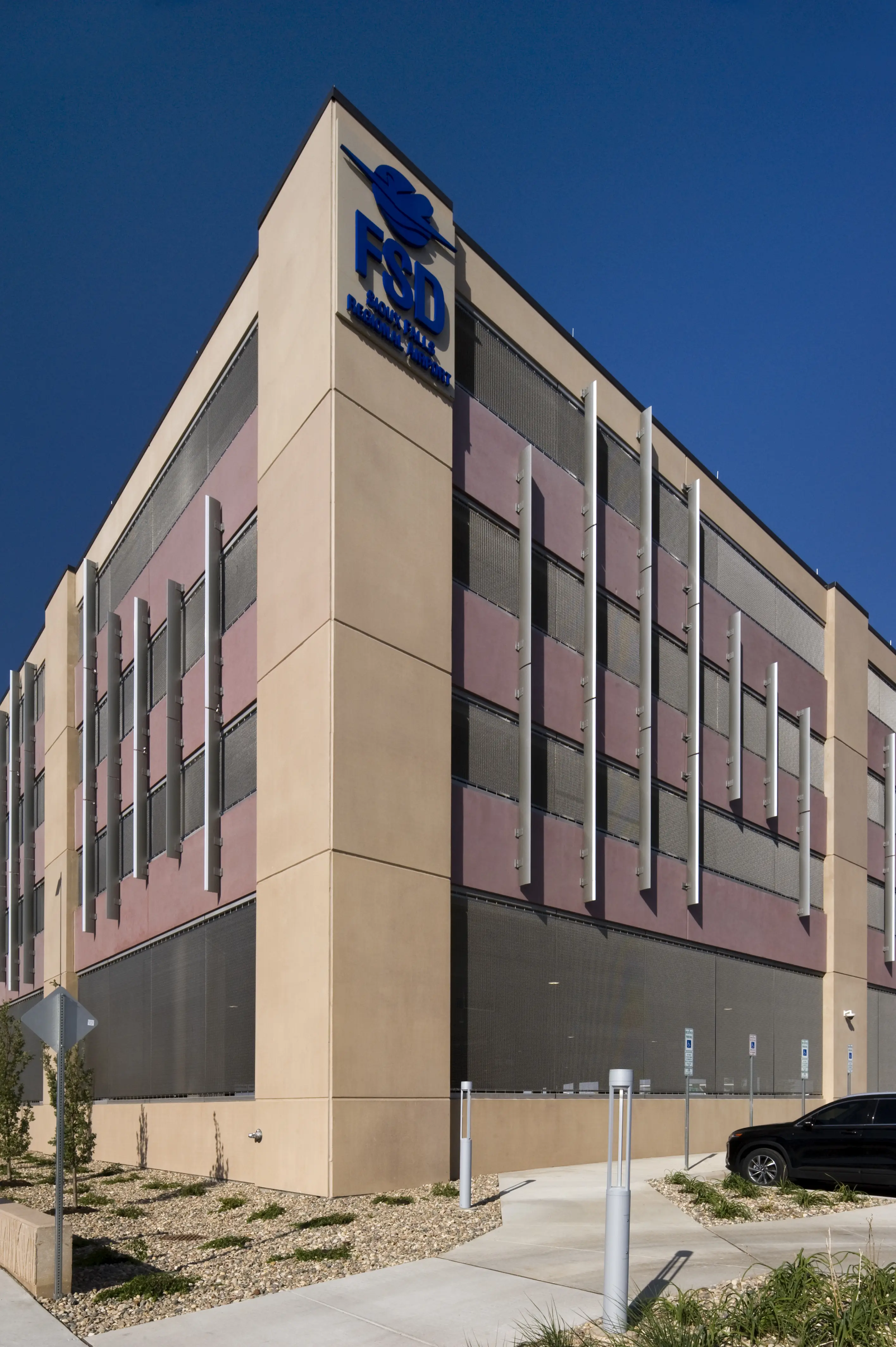 Sf Airport Parking Ramp, Sioux Falls, Sd