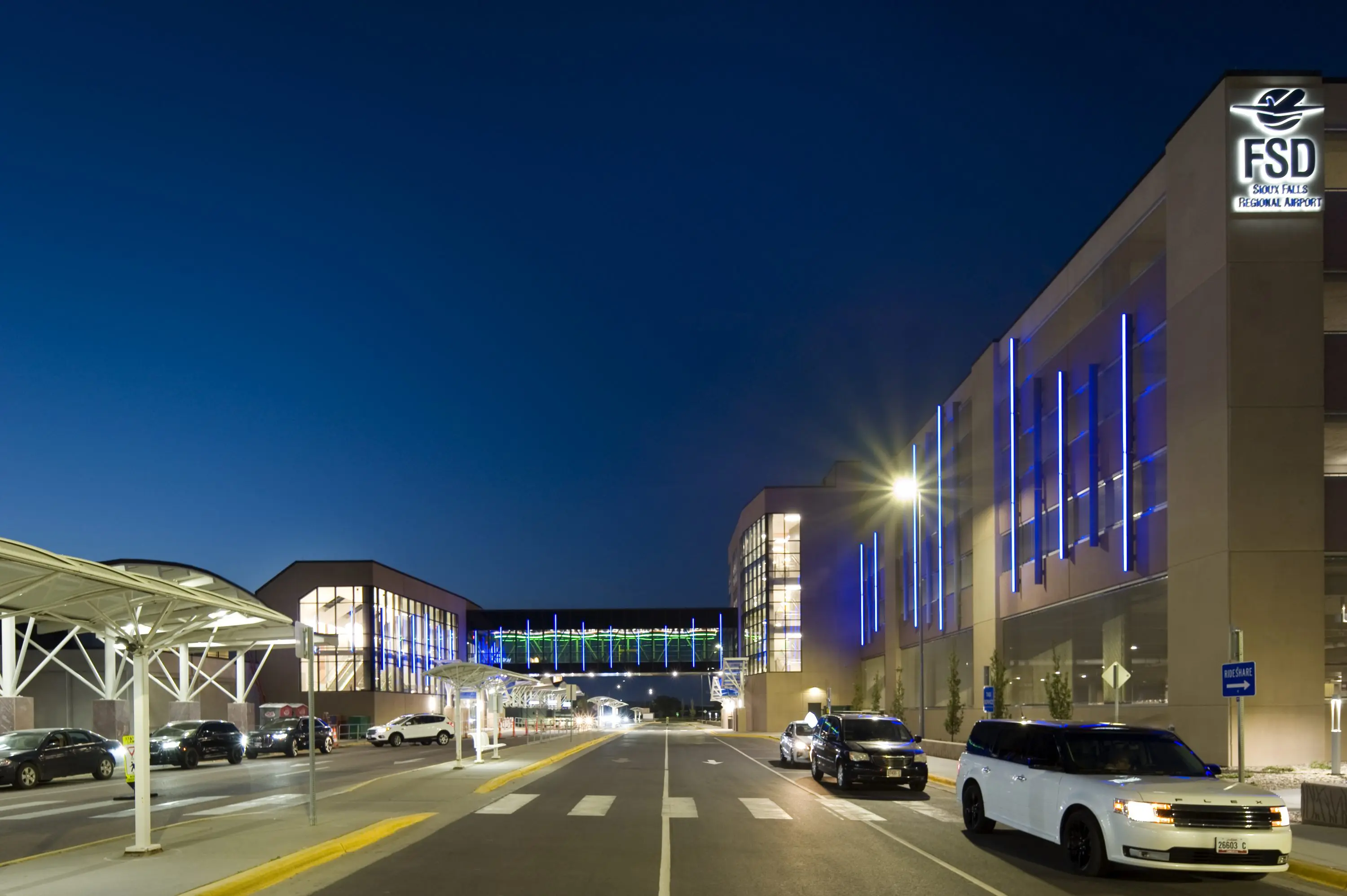 Sf Airport Parking Ramp, Sioux Falls, Sd