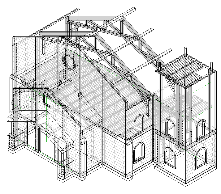 Bimdrawing St Michaels Church