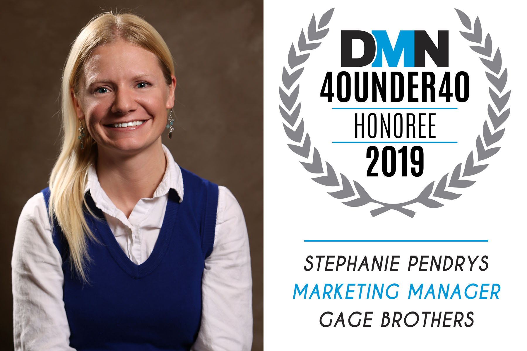 DMN 40 Under 40 - Steph Pendrys