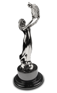 platinum statuette