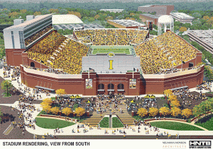 Iowa Hawkeyes stadium rendering