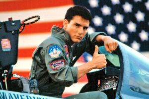 Tom Cruise in Top Gun