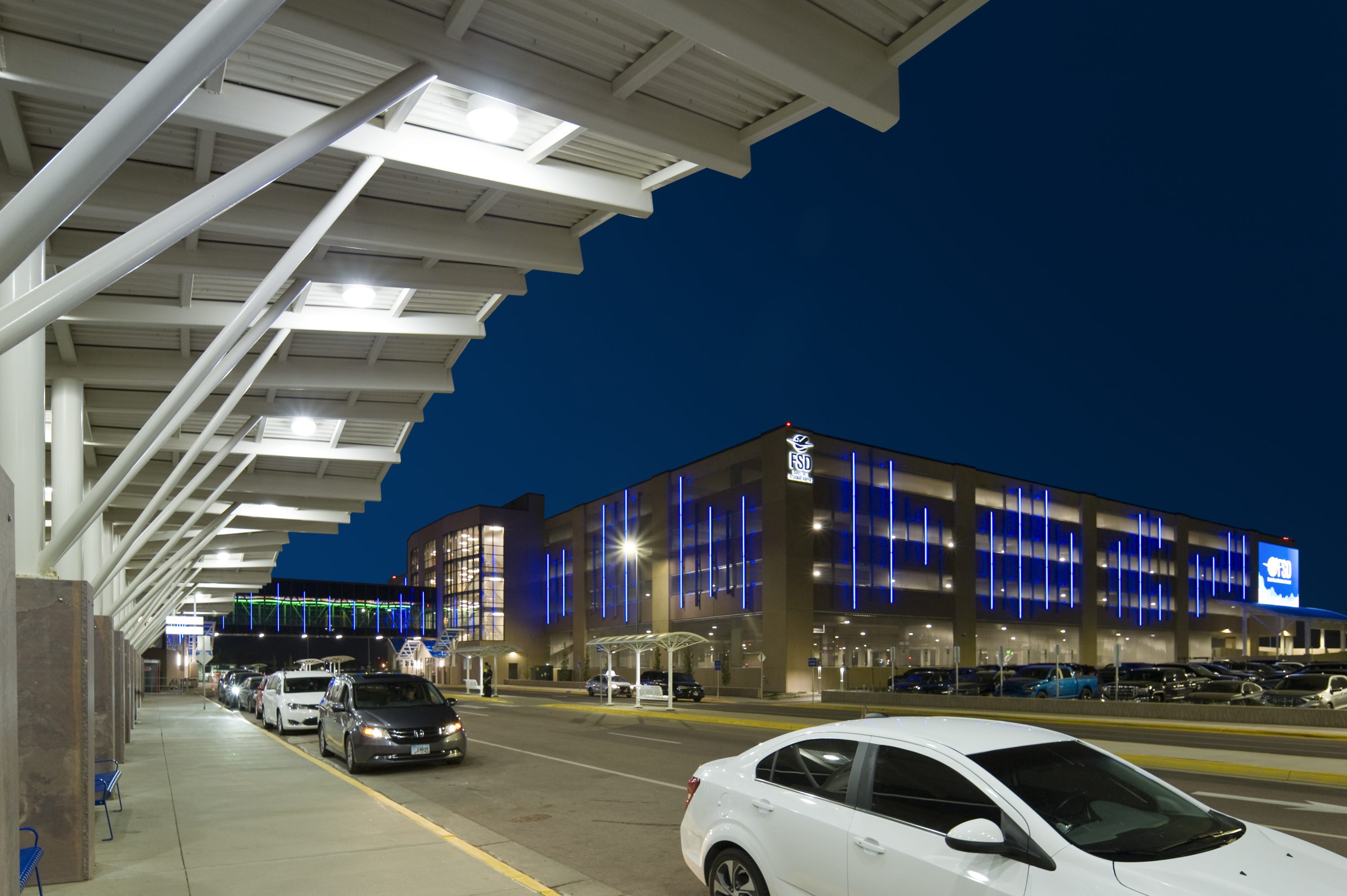 Sf Airport Parking Ramp, Sioux Falls, Sd