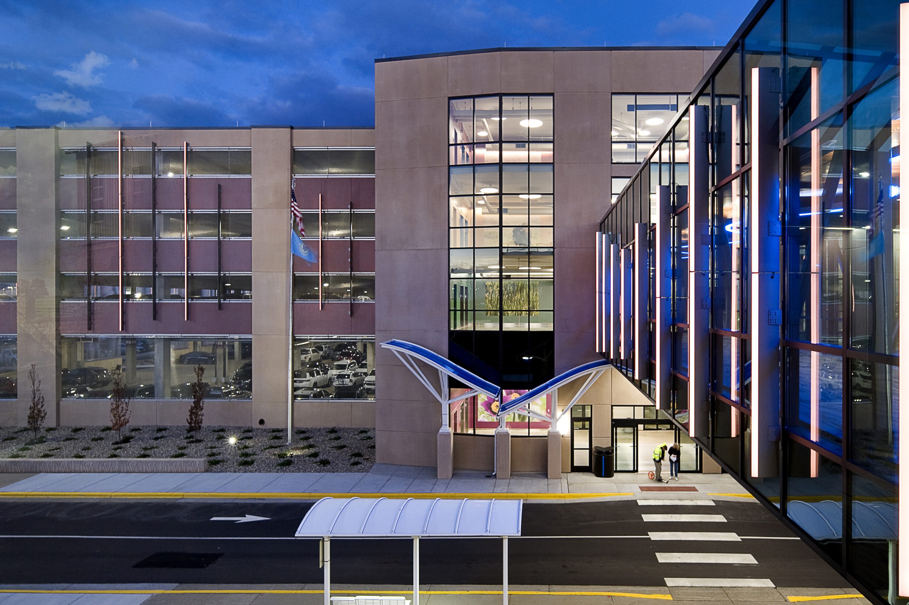 Sf Airport Parking Ramp, Sioux Falls, Sd